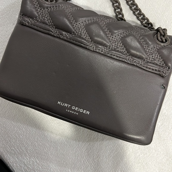 KURT GEIGER GREY BAG - Picture 2 of 4